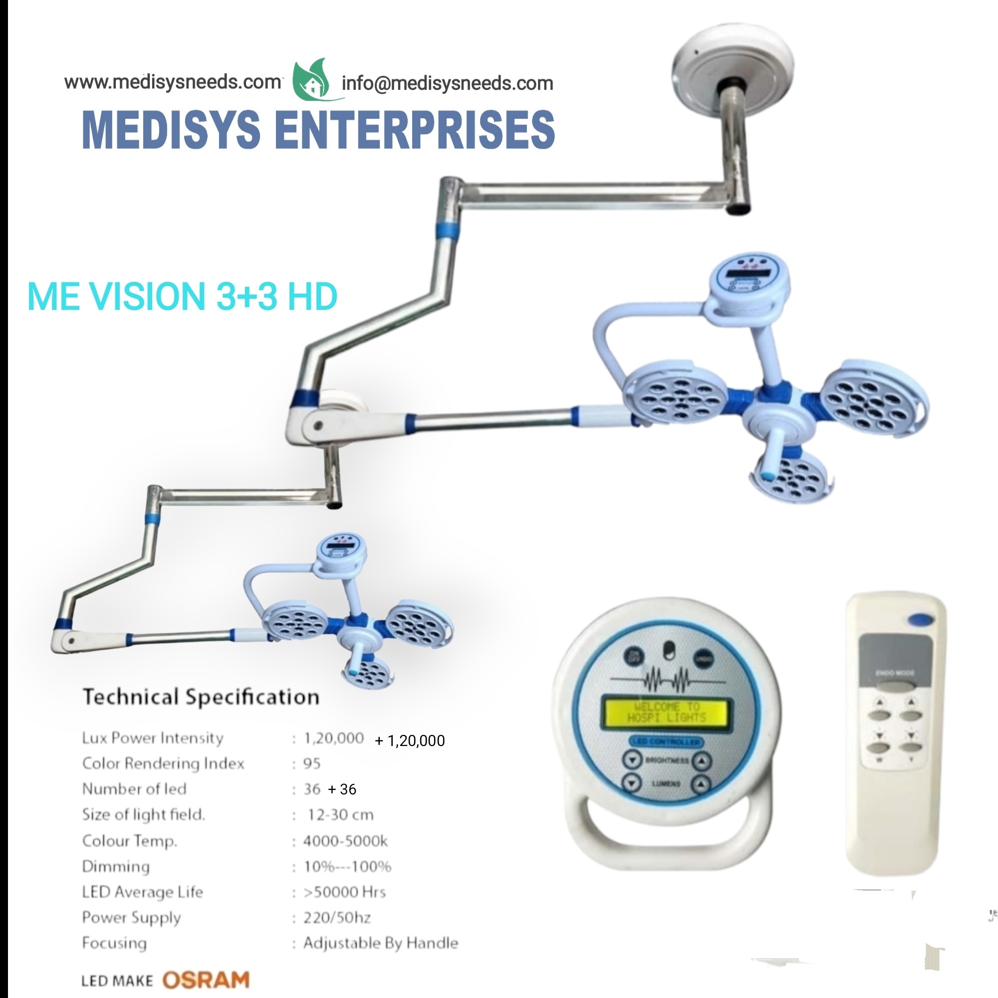 VISION 3+3 HD DOUBLE DOME.